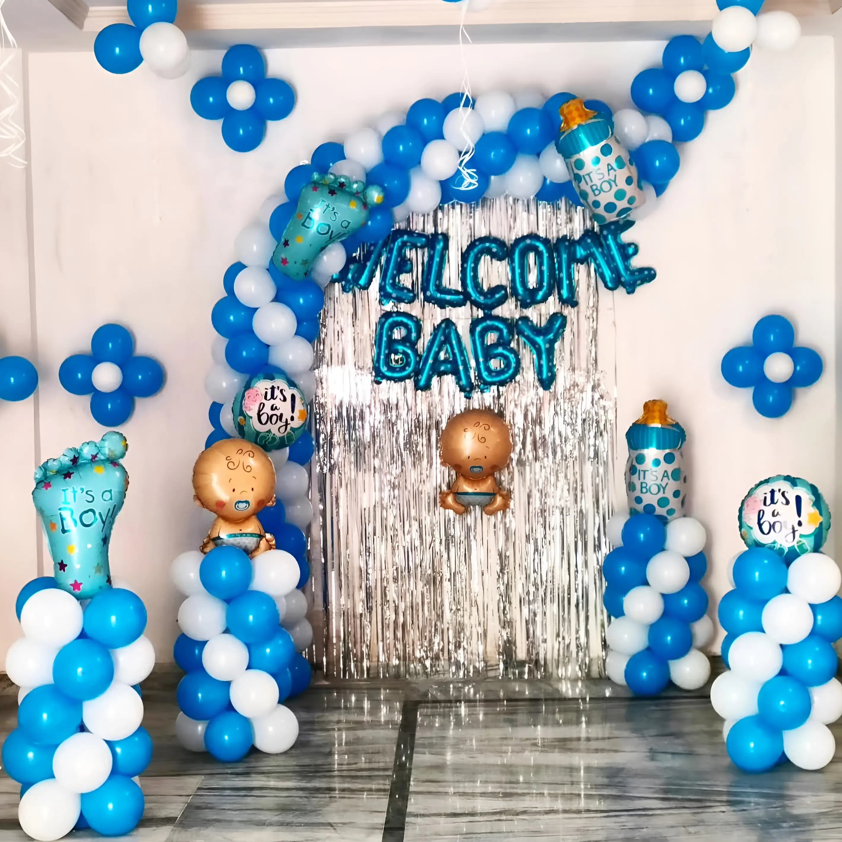 Tiny Hero Arrival Balloon Setup