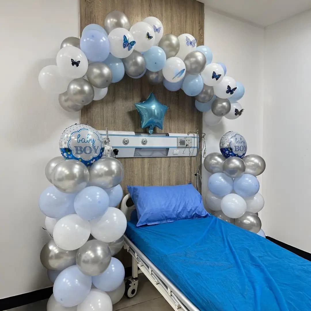 Hospital Room Decor for Baby Welcome