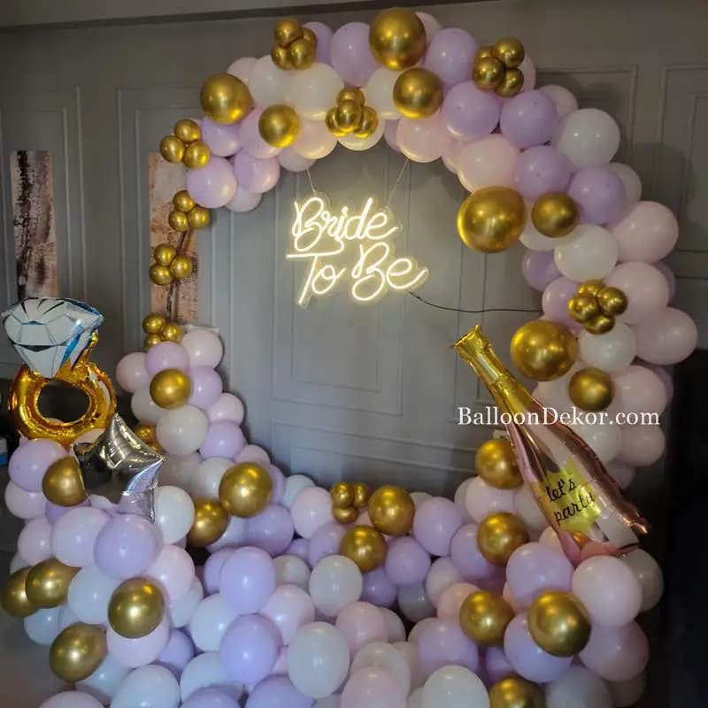 Bridal Shower Ring Decoration