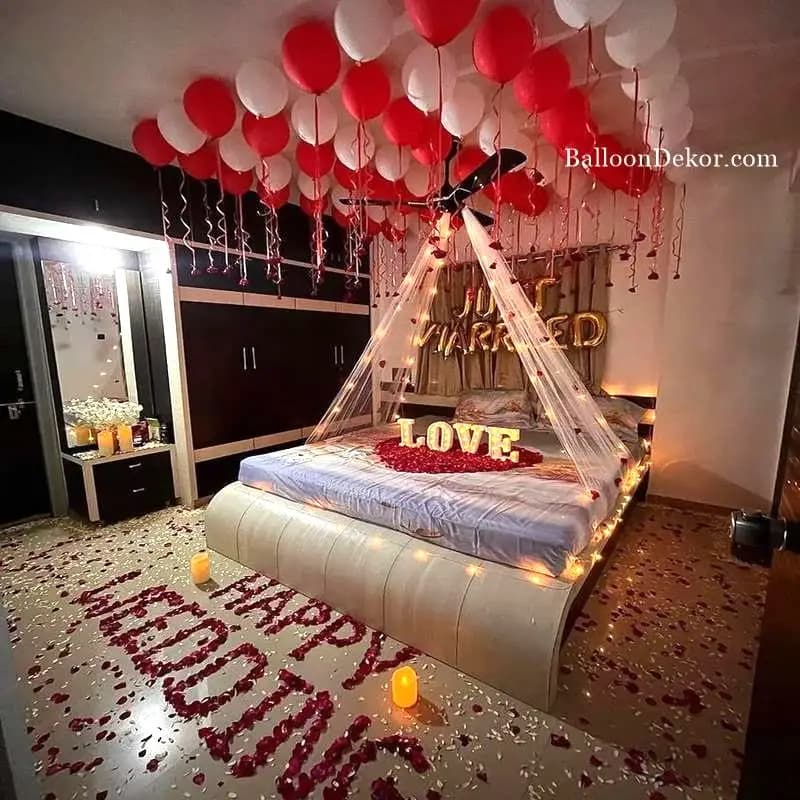 Wedding Night Decor for Couples