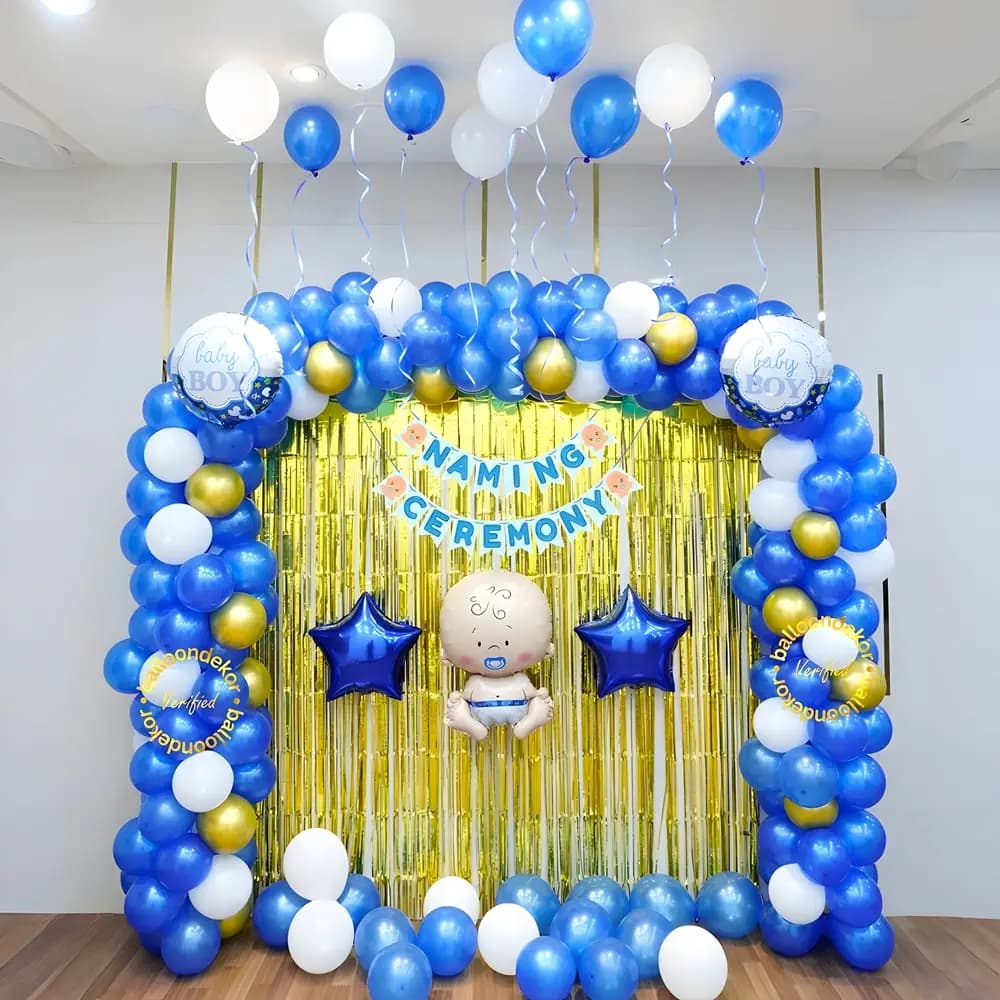 Whimsical Name Reveal Arch