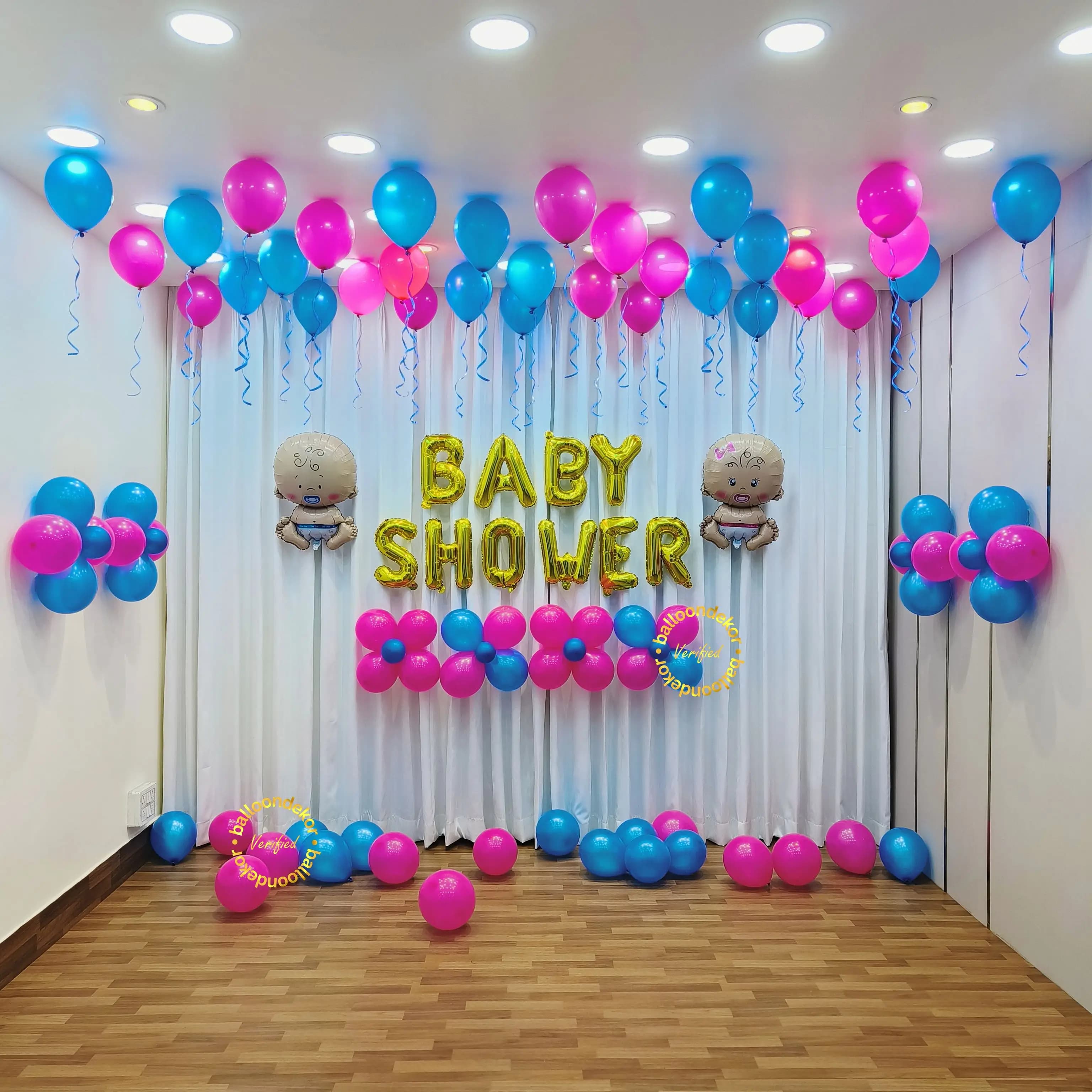 Giggling Baby Shower Setup