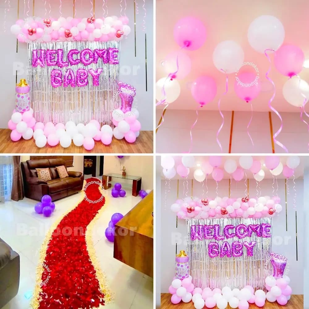 Welcome Baby Princess Decoration
