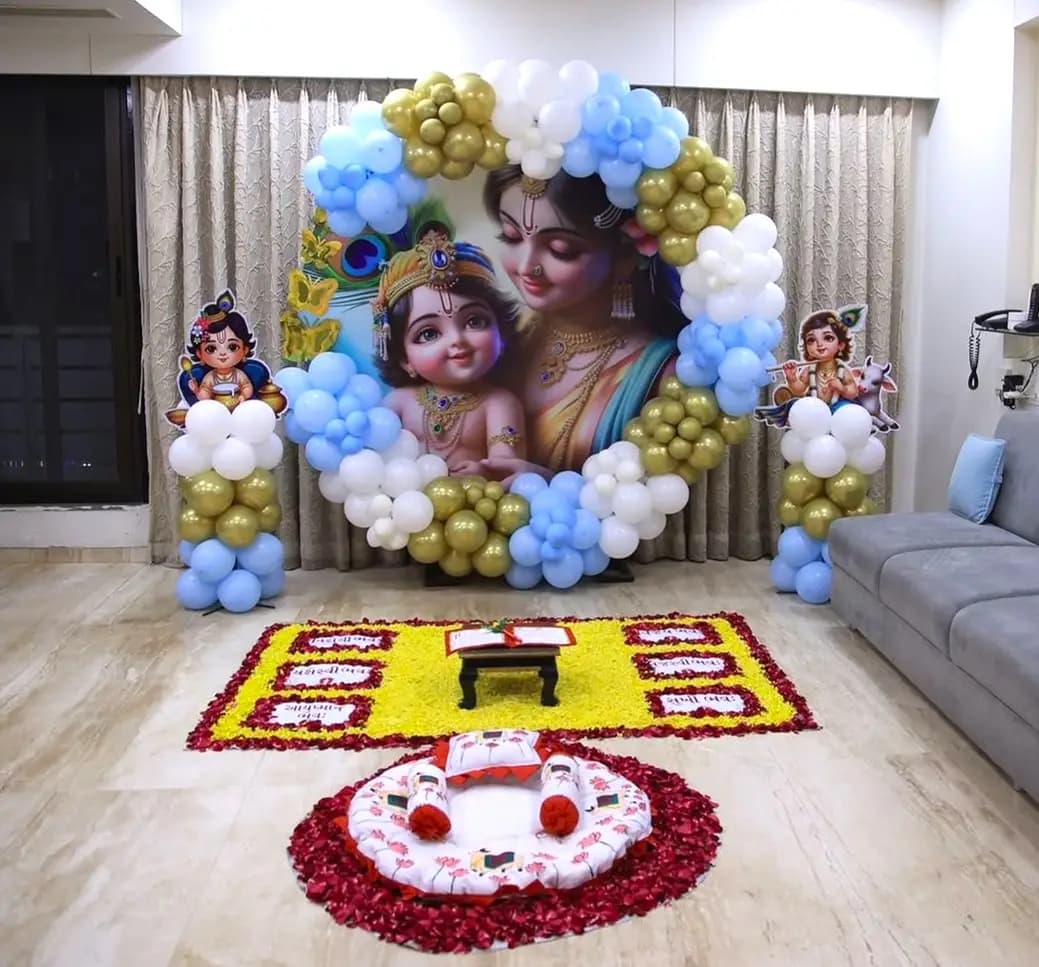 Krishna Theme Welcome Decoration