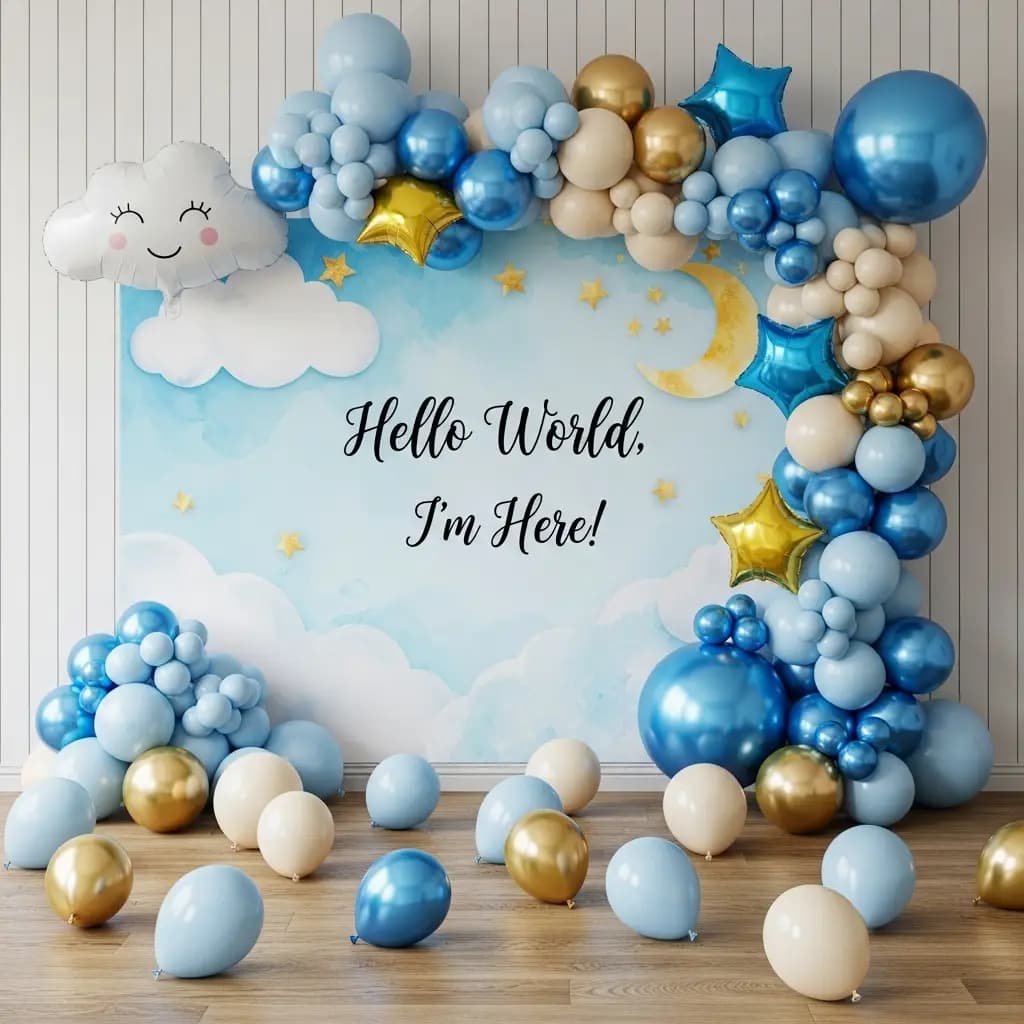 Home Decoration for Newborn Welcome