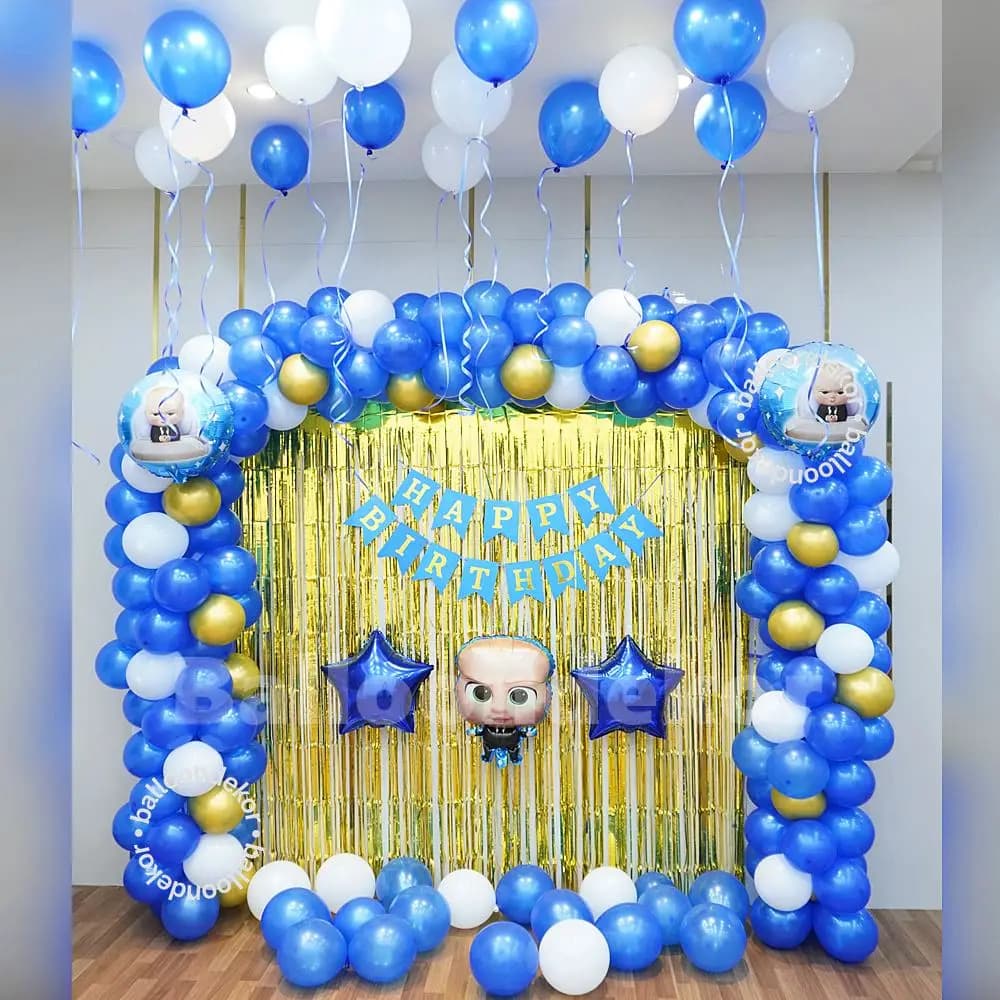 Boss Baby Birthday Bash Decor
