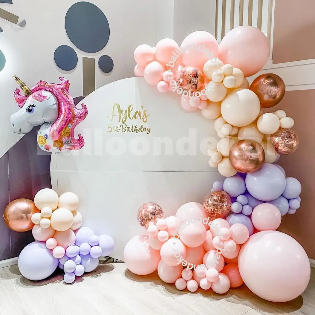 Unicorn Birthday Backdrop