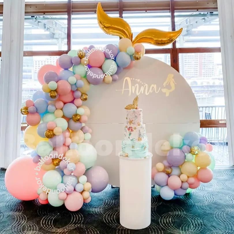 Customized Mermaid Backdrop