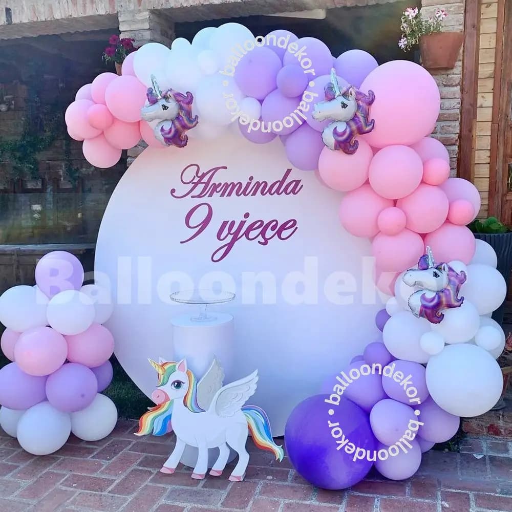 Unicorn Theme Birthday Setup
