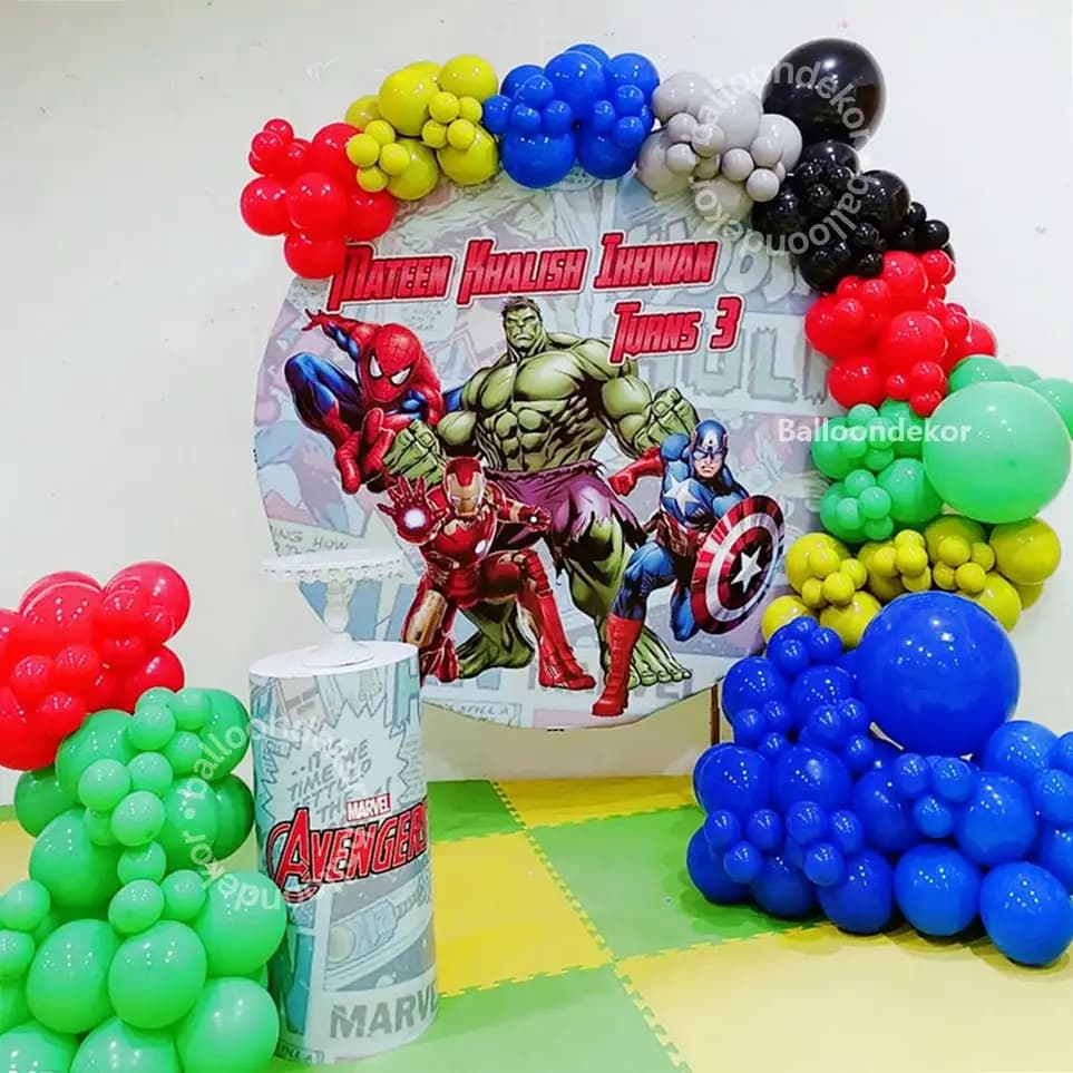 Marvel Decoration for Birthday