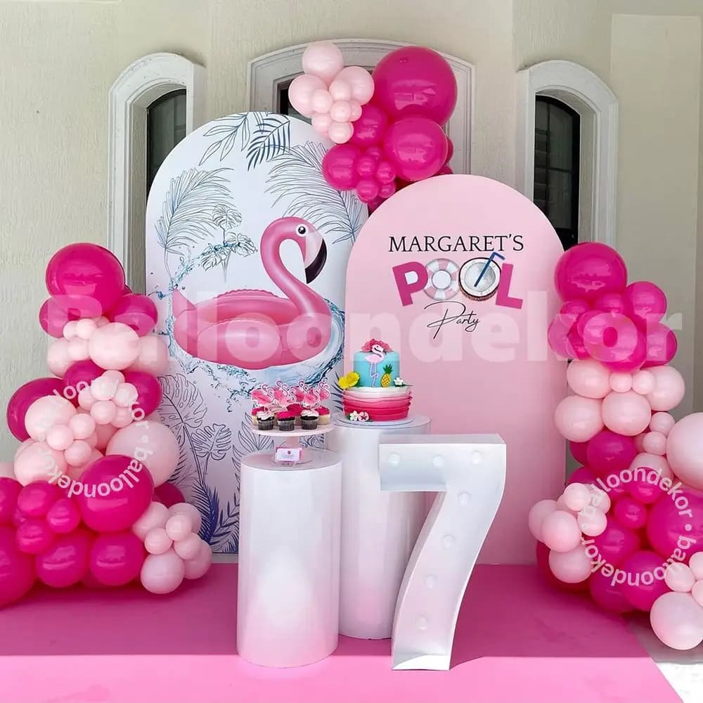 Pool Party Theme Decoration