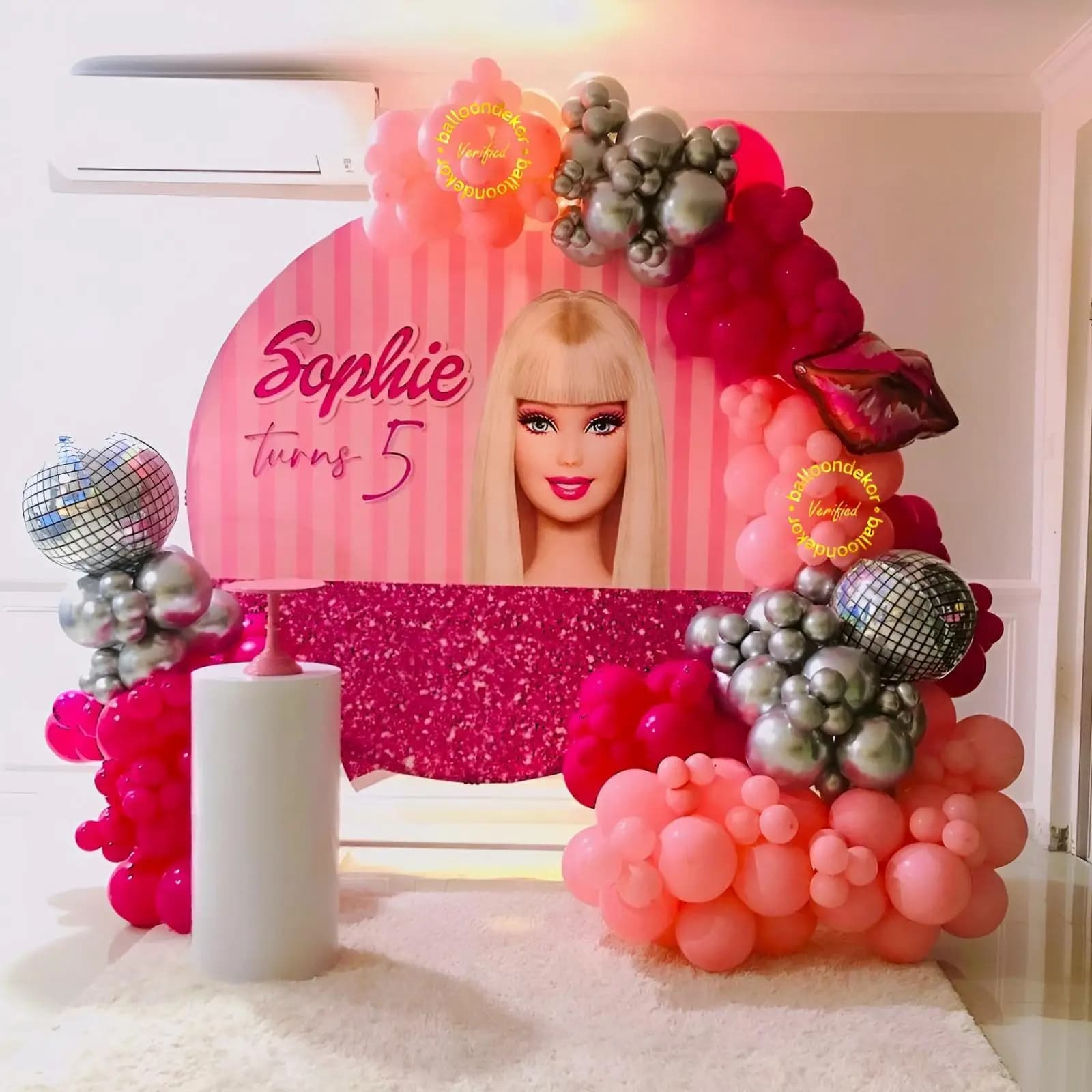 Glamour Dreamscape Barbie Backdrop