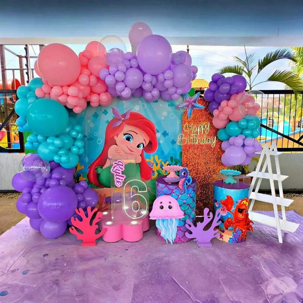 Mermaid Lagoon Birthday Decoration