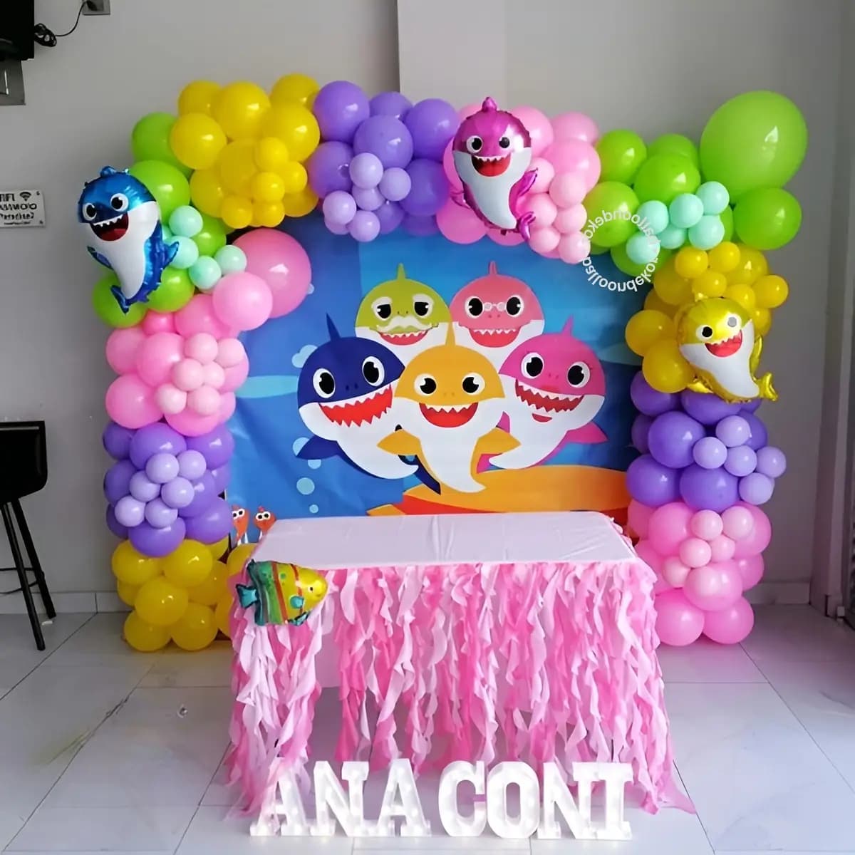 Baby Shark Birthday Party Decoration