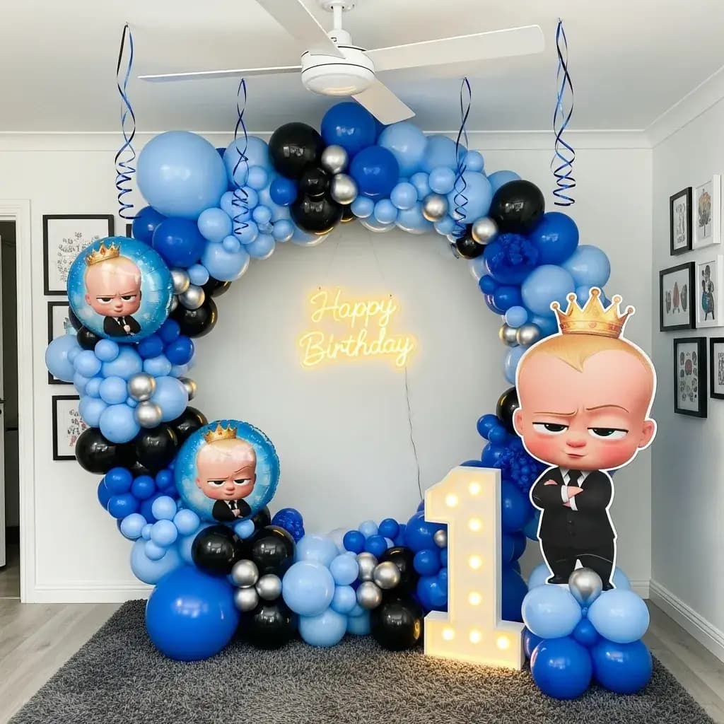 Little Boss Birthday Decoration