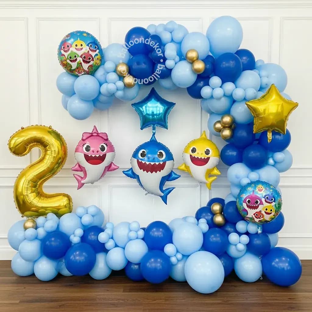 Baby Shark Balloon Fiesta Decoration