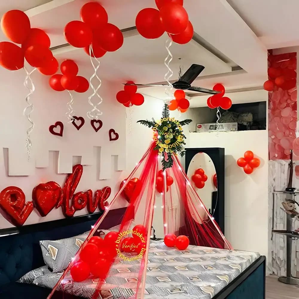 Enchanting Love Canopy Setup