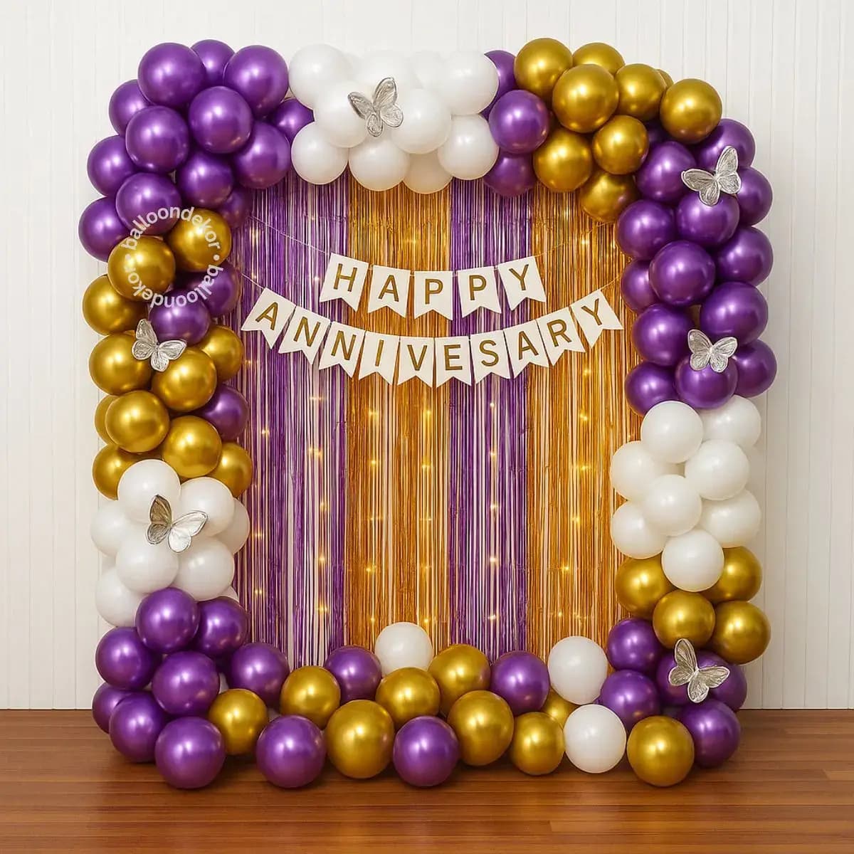 Luxury Anniversary Wall Decoration