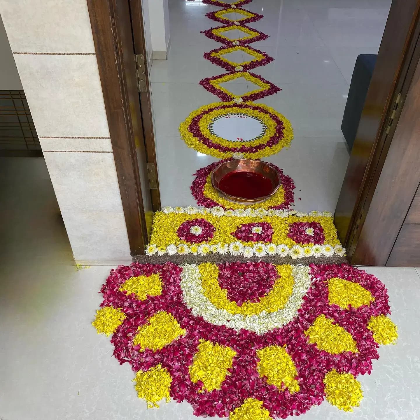 Kanku Pagla Welcome Home decoration