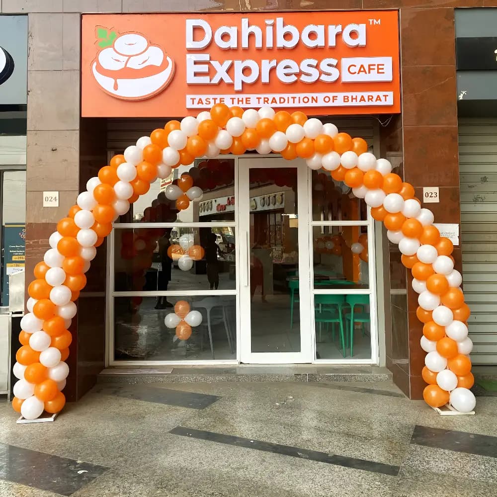 Cafe Opening Entrance Decoration