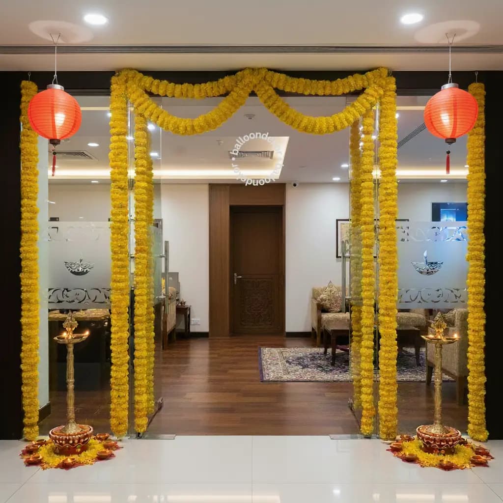 Diwali Special Office Entrance Decoration