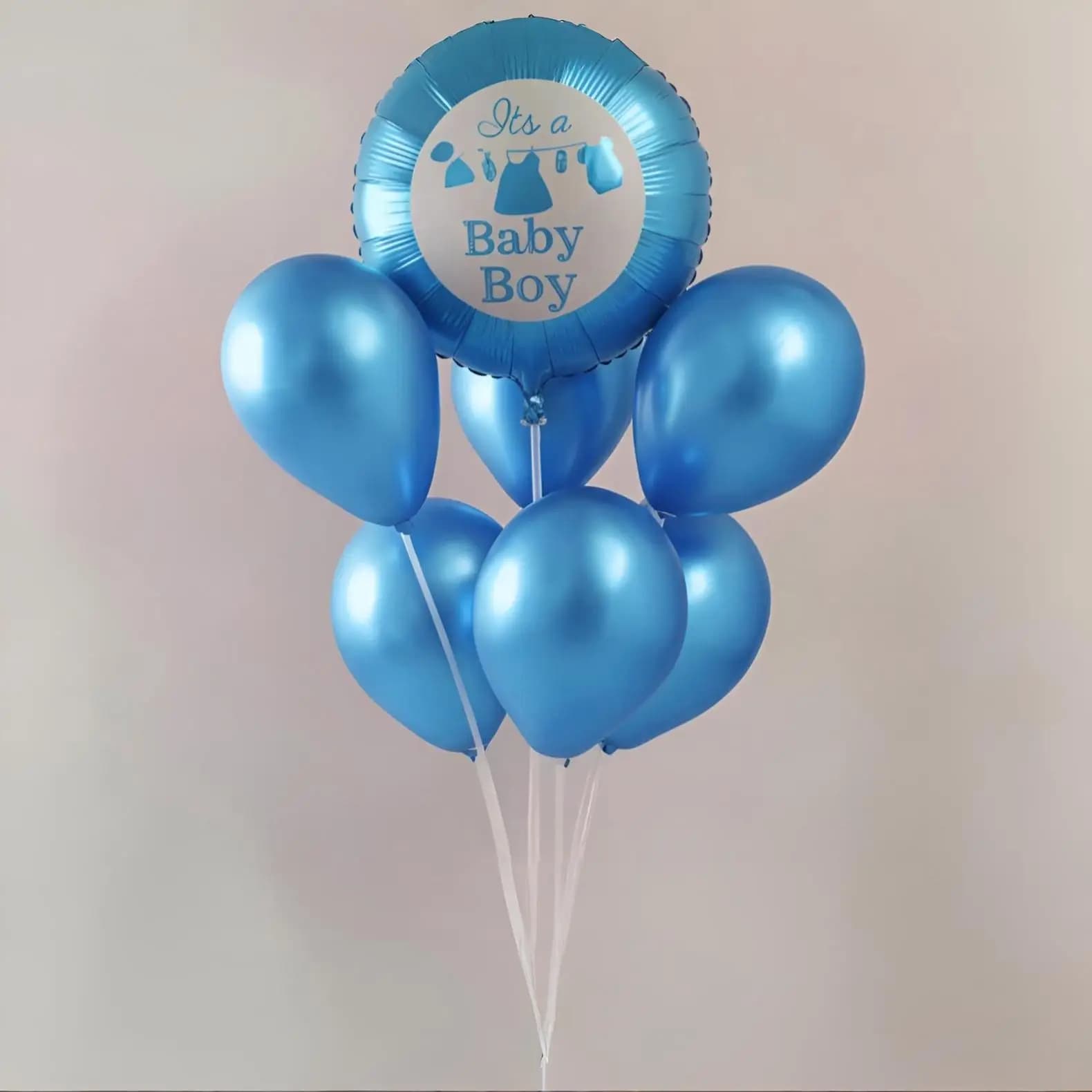 Its A Boy Balloon Bouquet