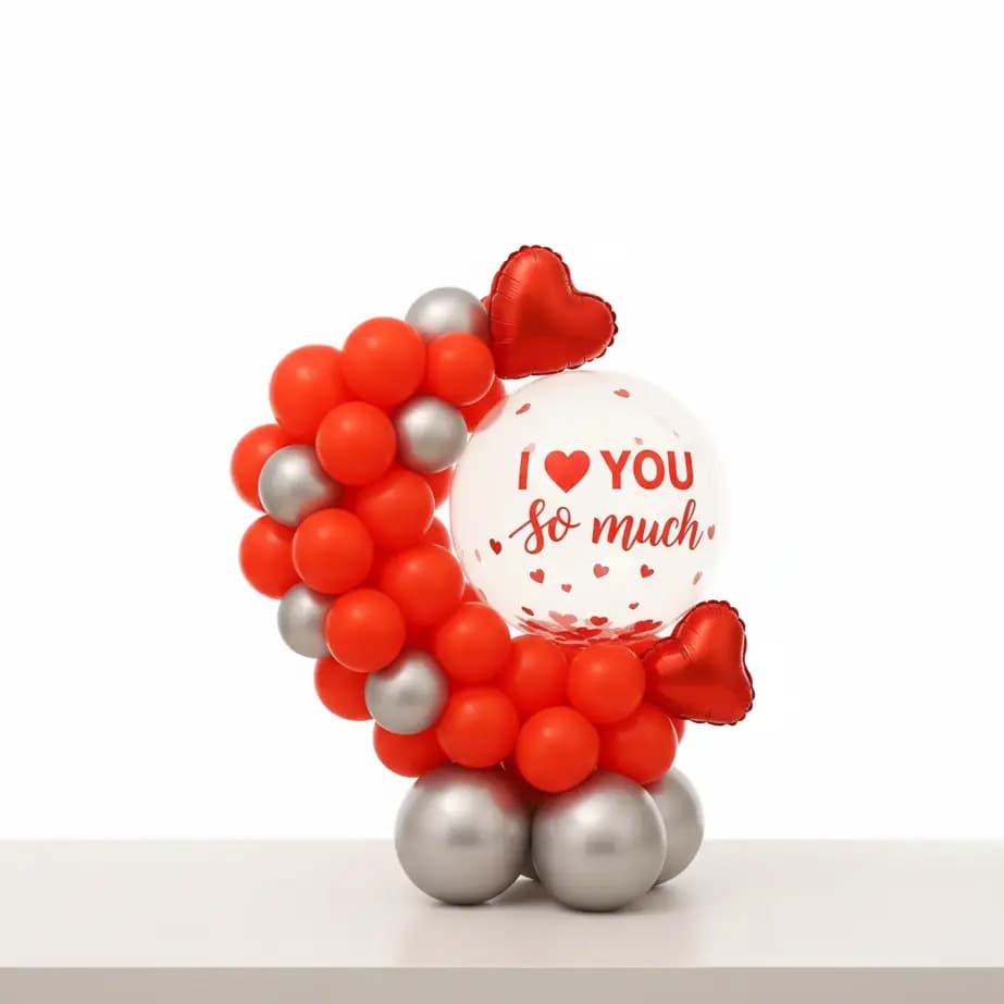 I Love You Balloon Bouquet