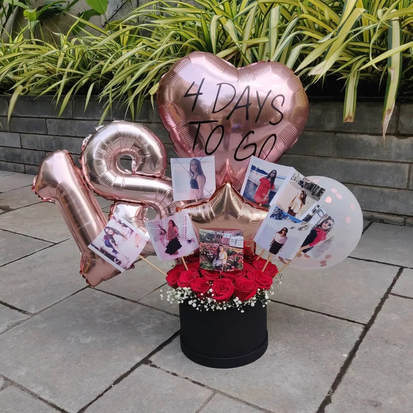 Rose Gold Glam Birthday Bouquet