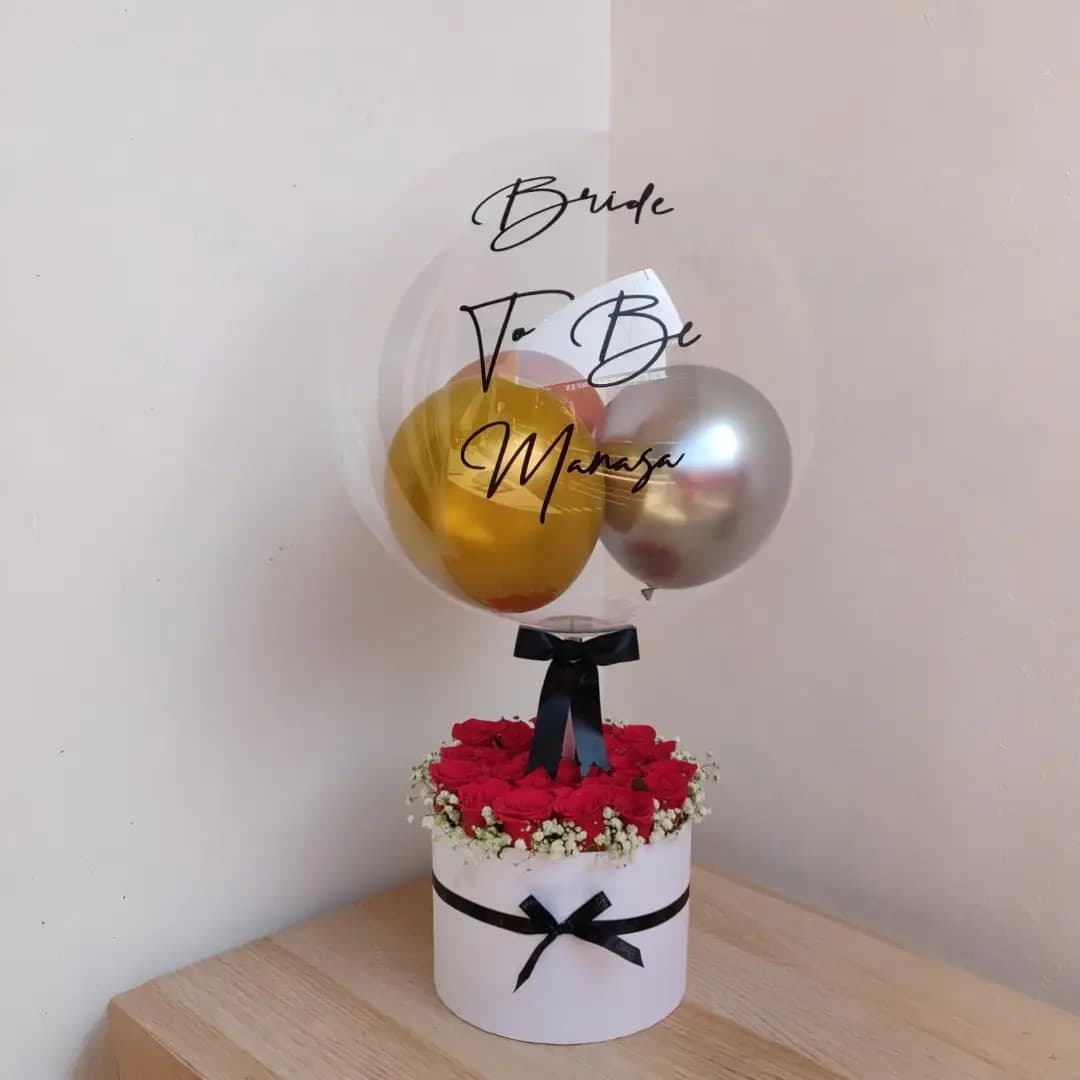 Elegant Bride To Be Balloon Set