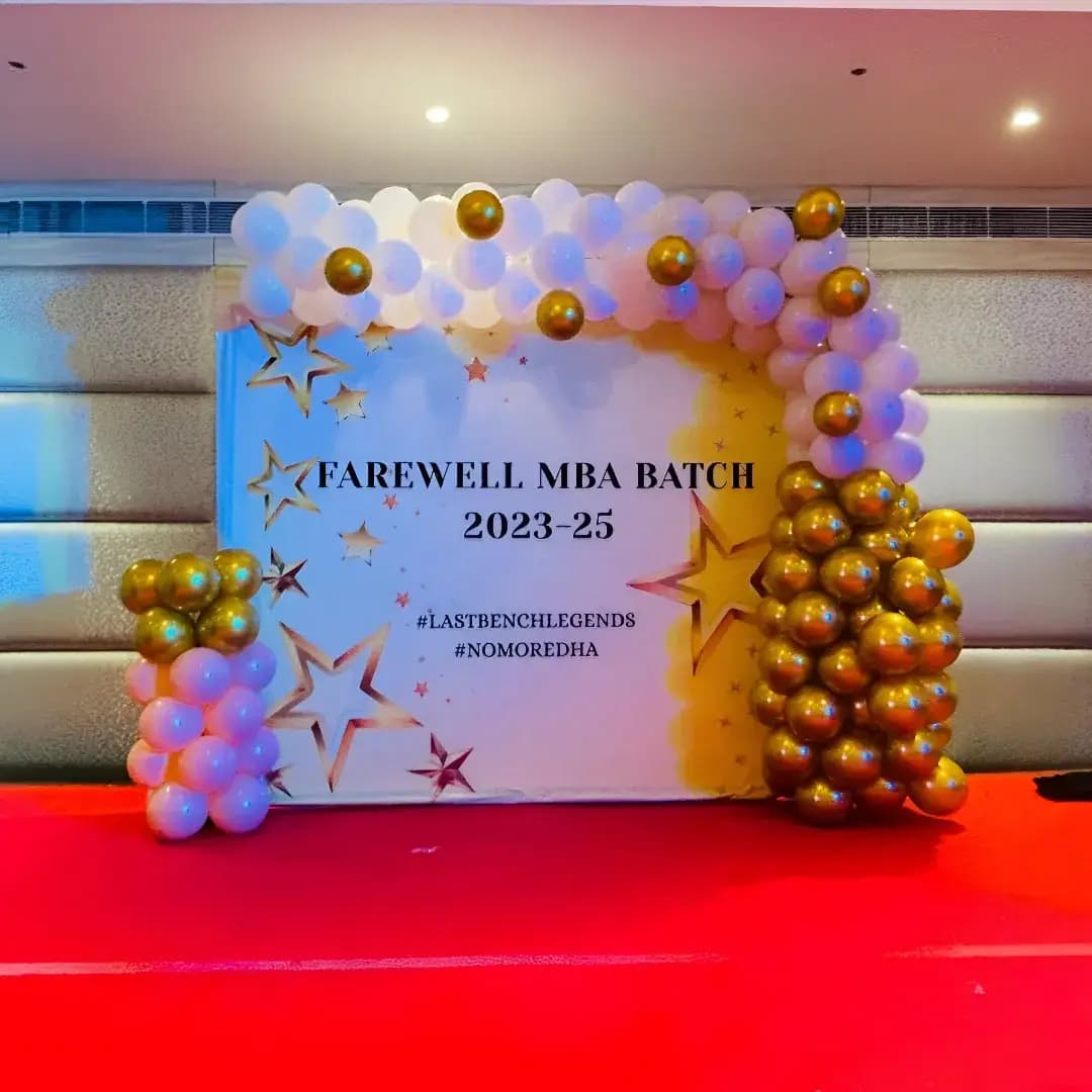 Grand Collage Farewell Decoration