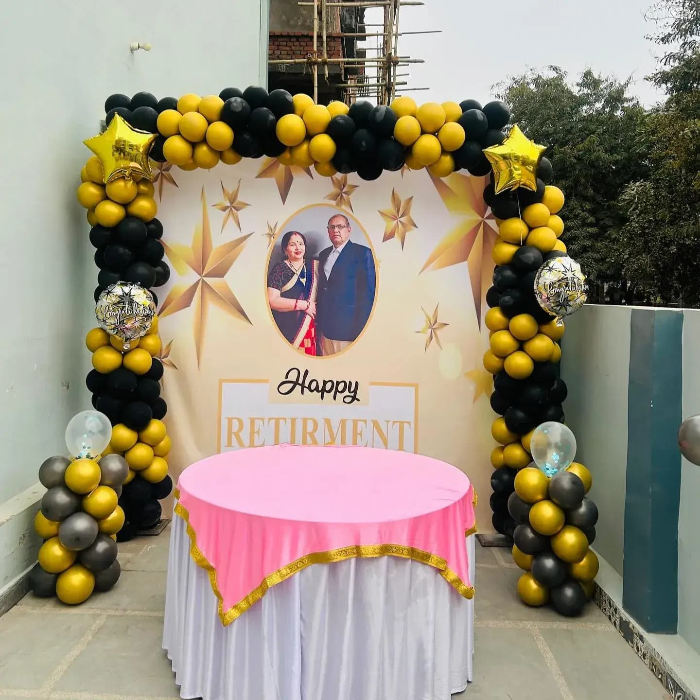 Golden Years Retirement Party Decor