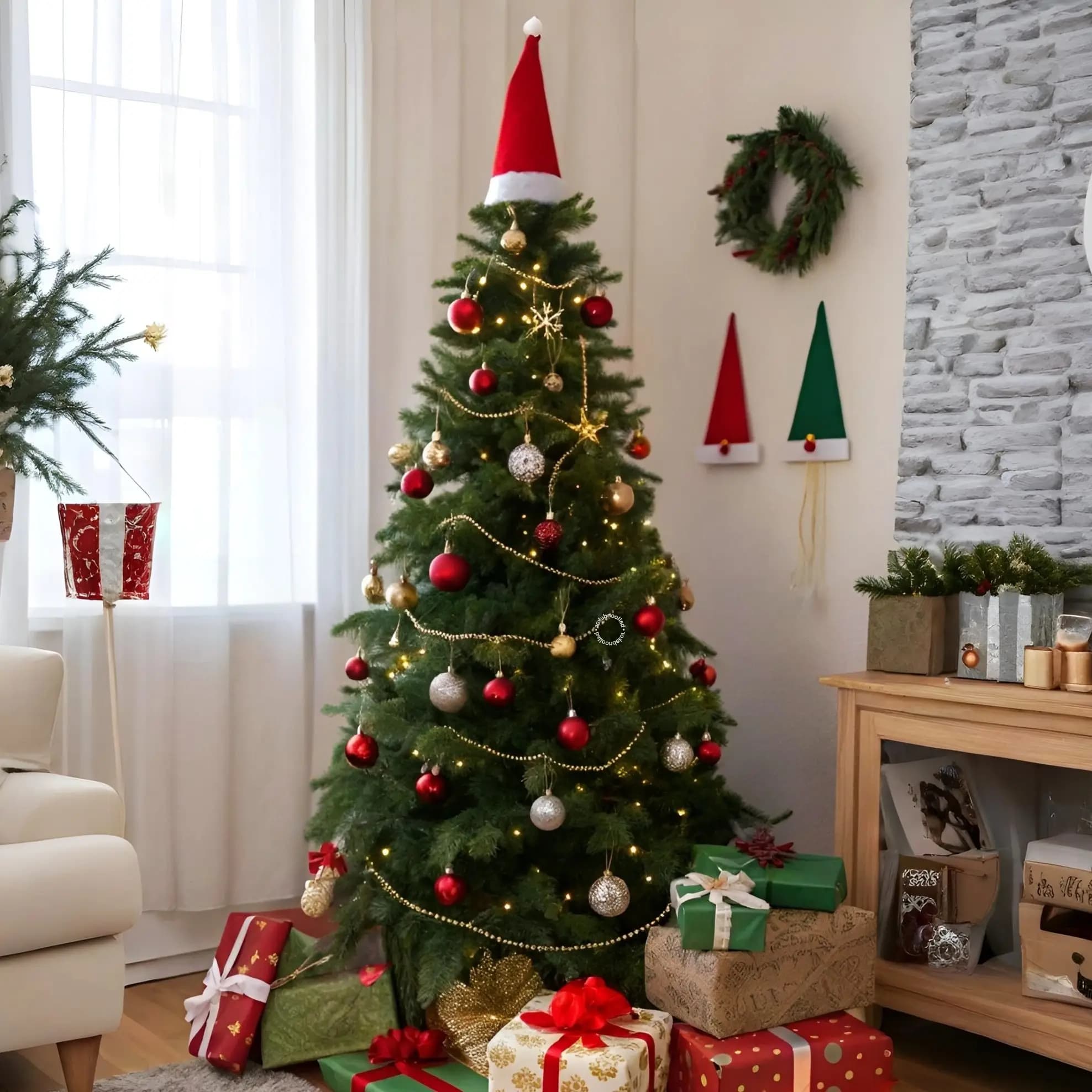 Premium Decorated Christmas Tree