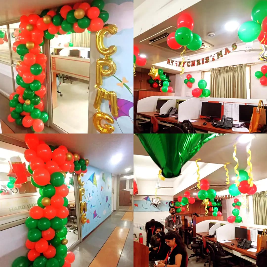 Holiday Office Christmas Decoration