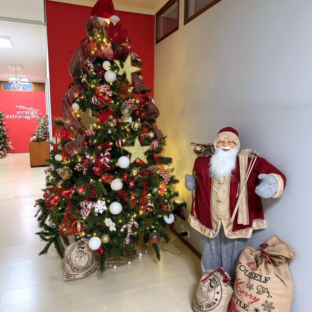 Xmas Eve Office Decoration
