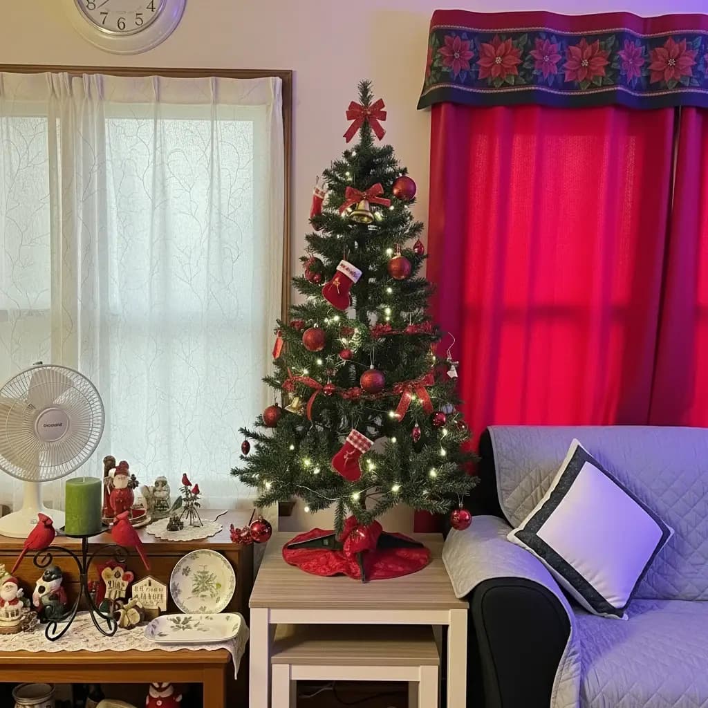 Mini Christmas Celebration Setup