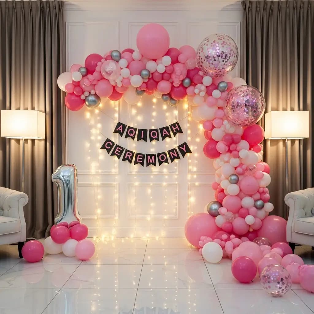 Trending Aqiqah Theme Decoration