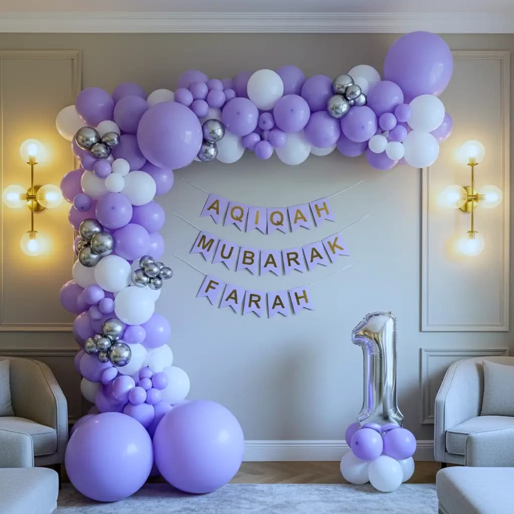 Aqiqah Party Home Decoration