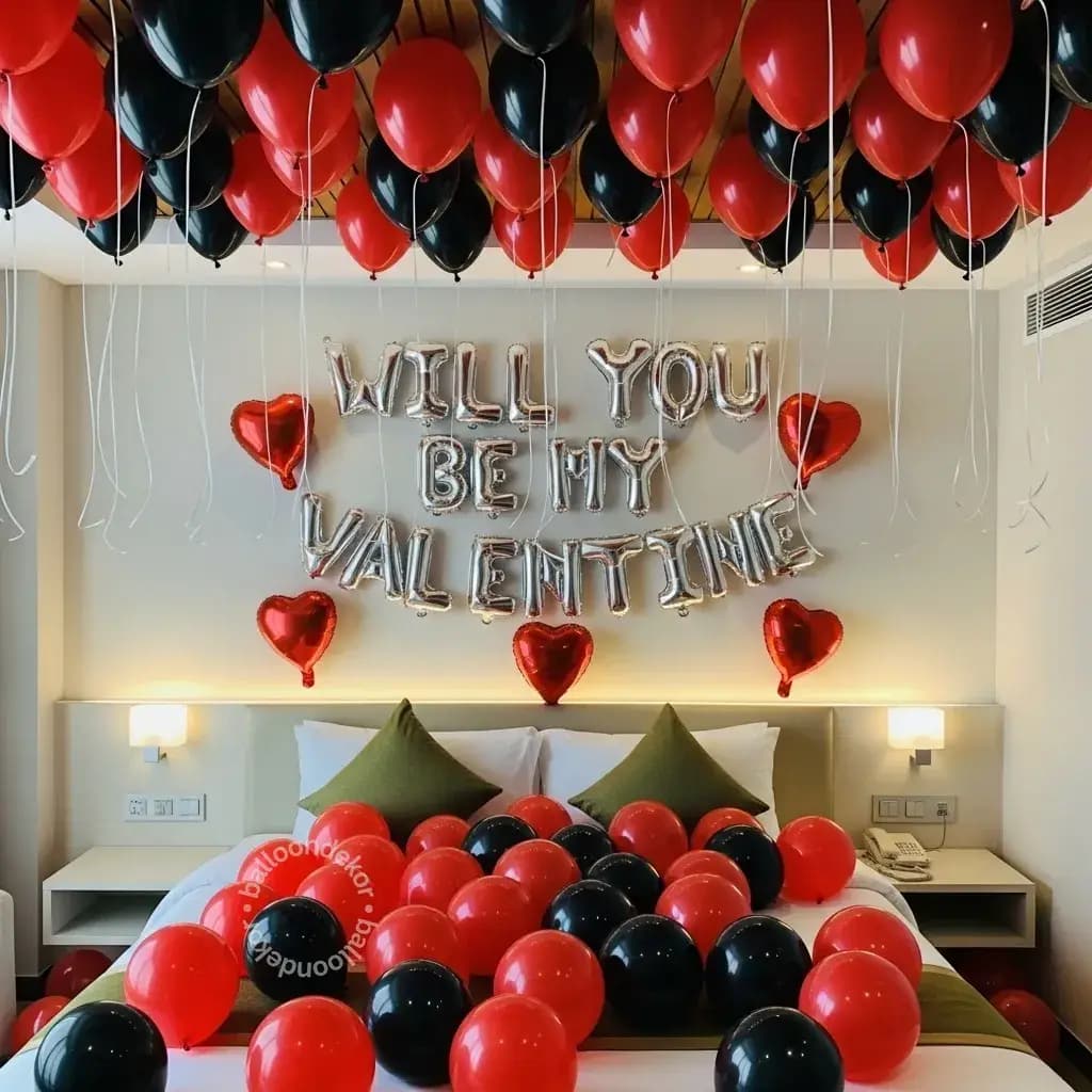 Dreamy Valentine Room Setup