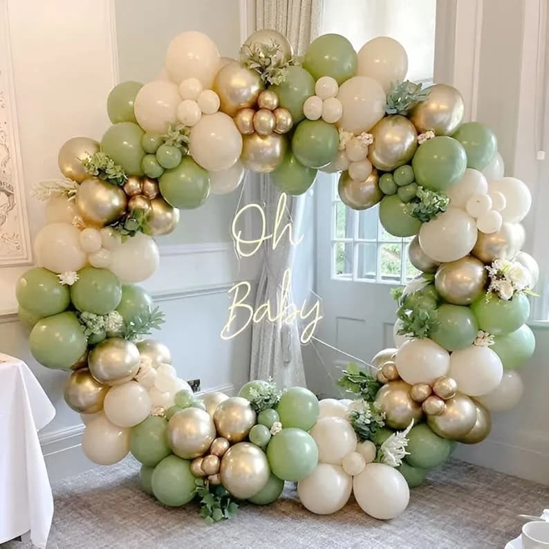 Boy Or Girl Ring Setup For Baby Shower