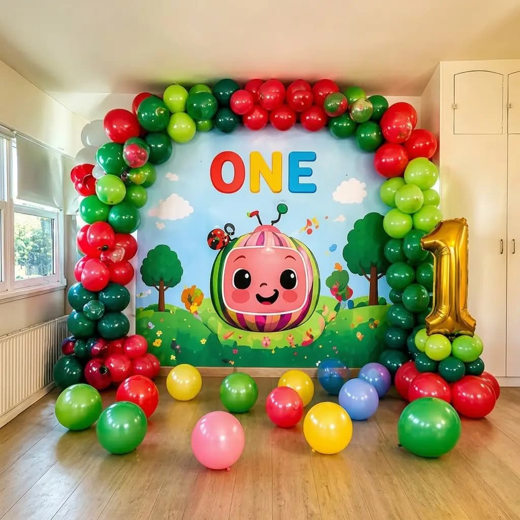 Cocomelon Home Party Decoration
