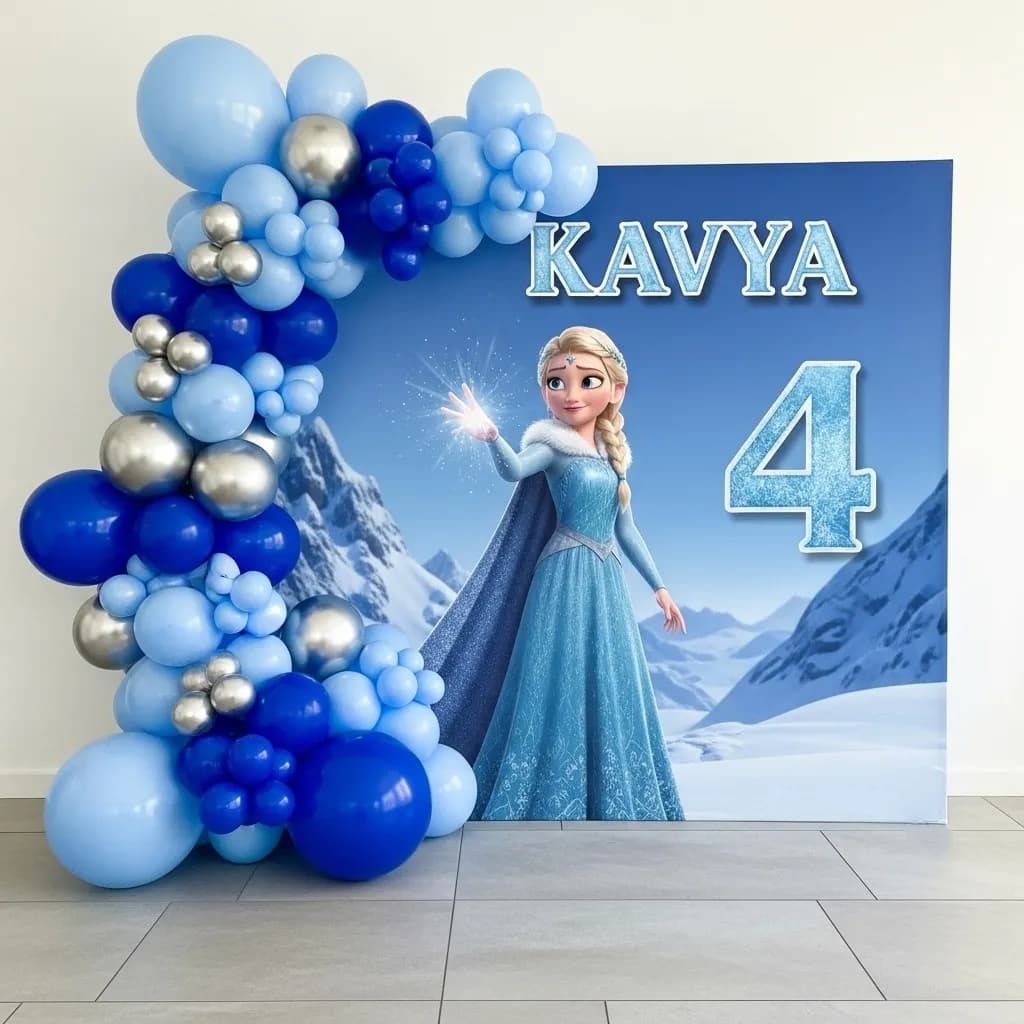 Frozen Princess Party Decoration