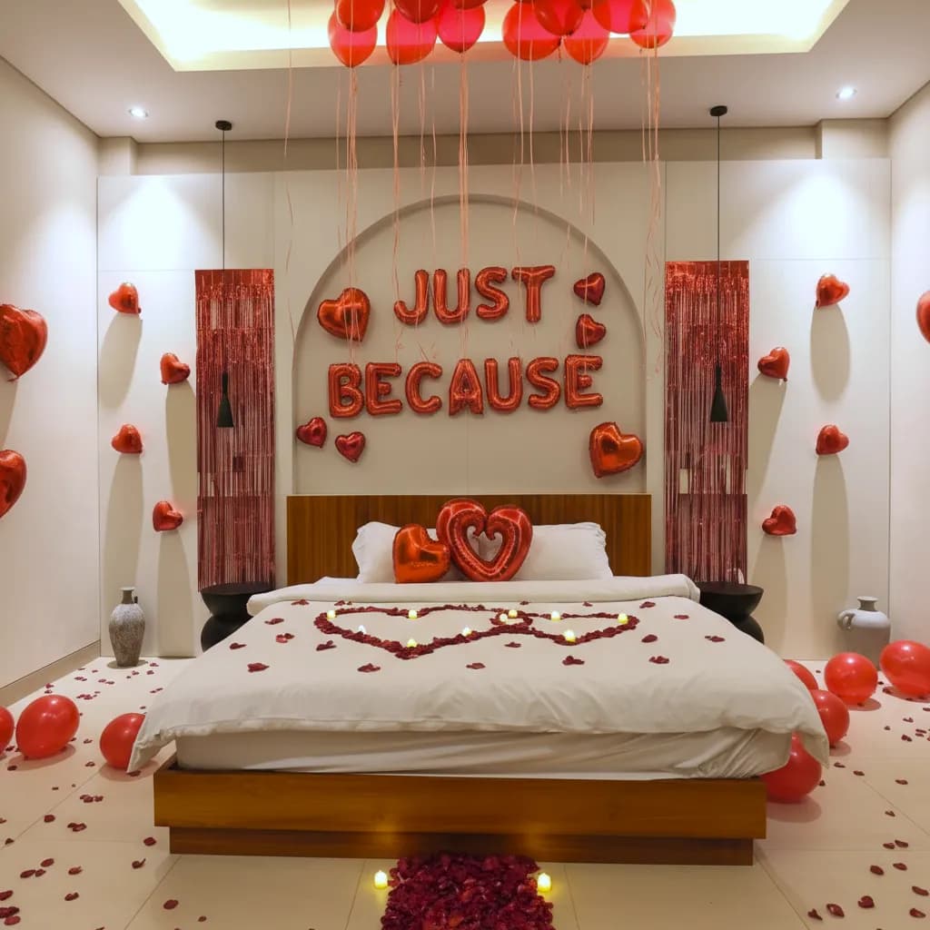 Valentine Bliss Decor at Home