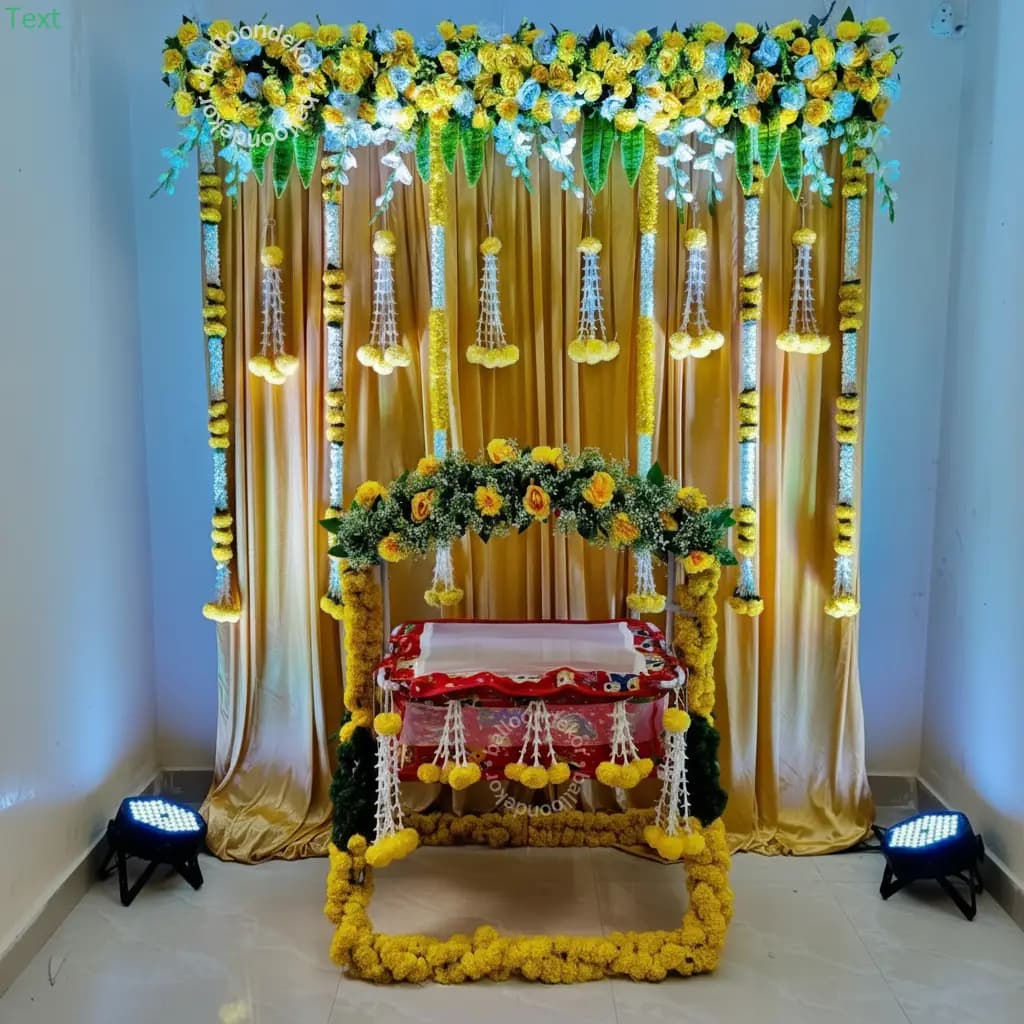 Baby Naming Celebration Setup