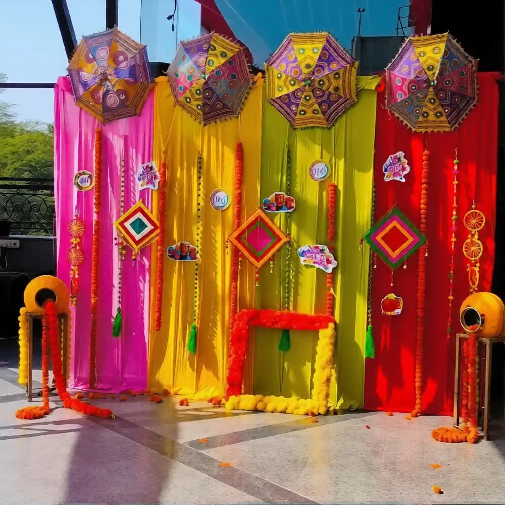 Traditional Decor for Hoil Celebration