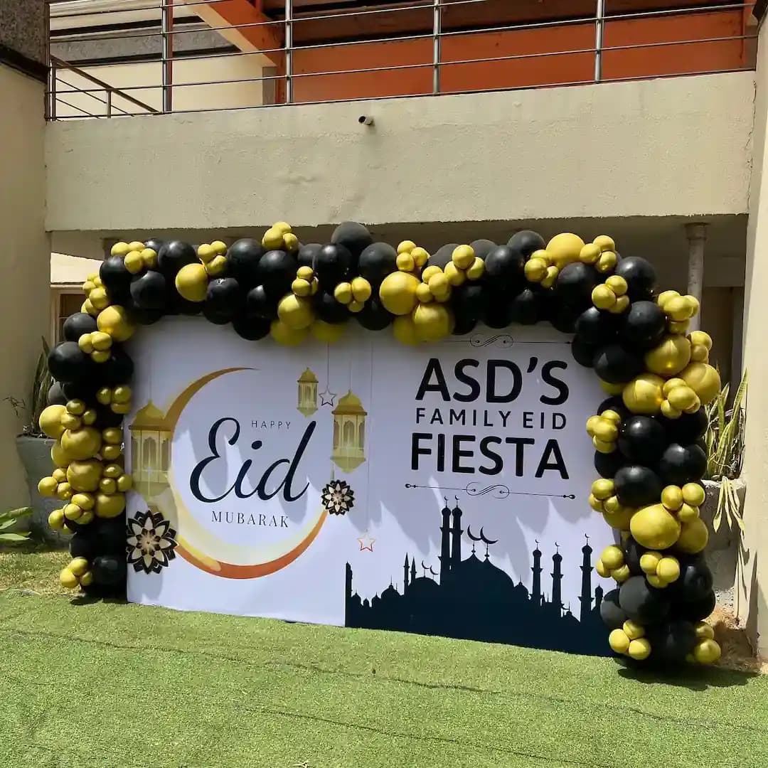 Eid ul Adha Balloon Decorations