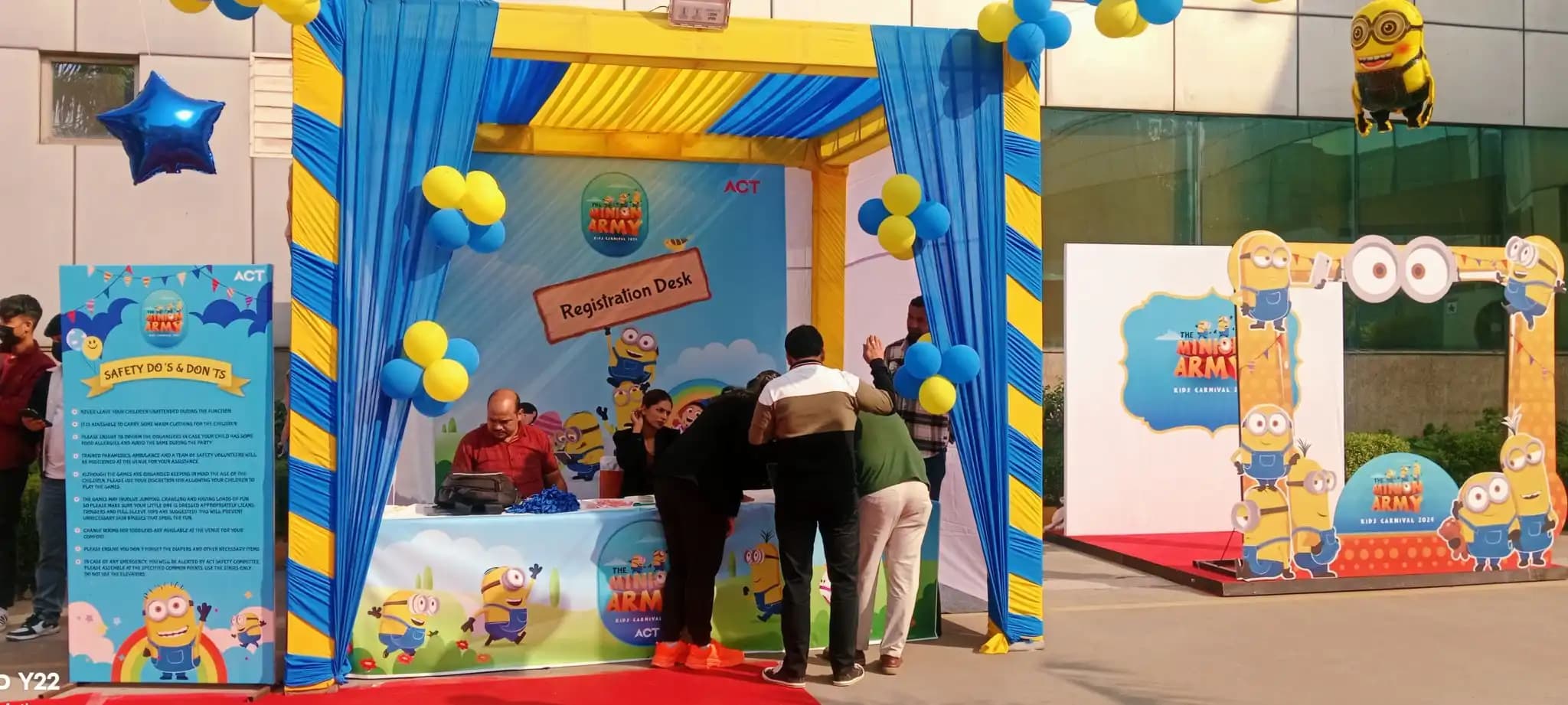 Outdoor Event Booth