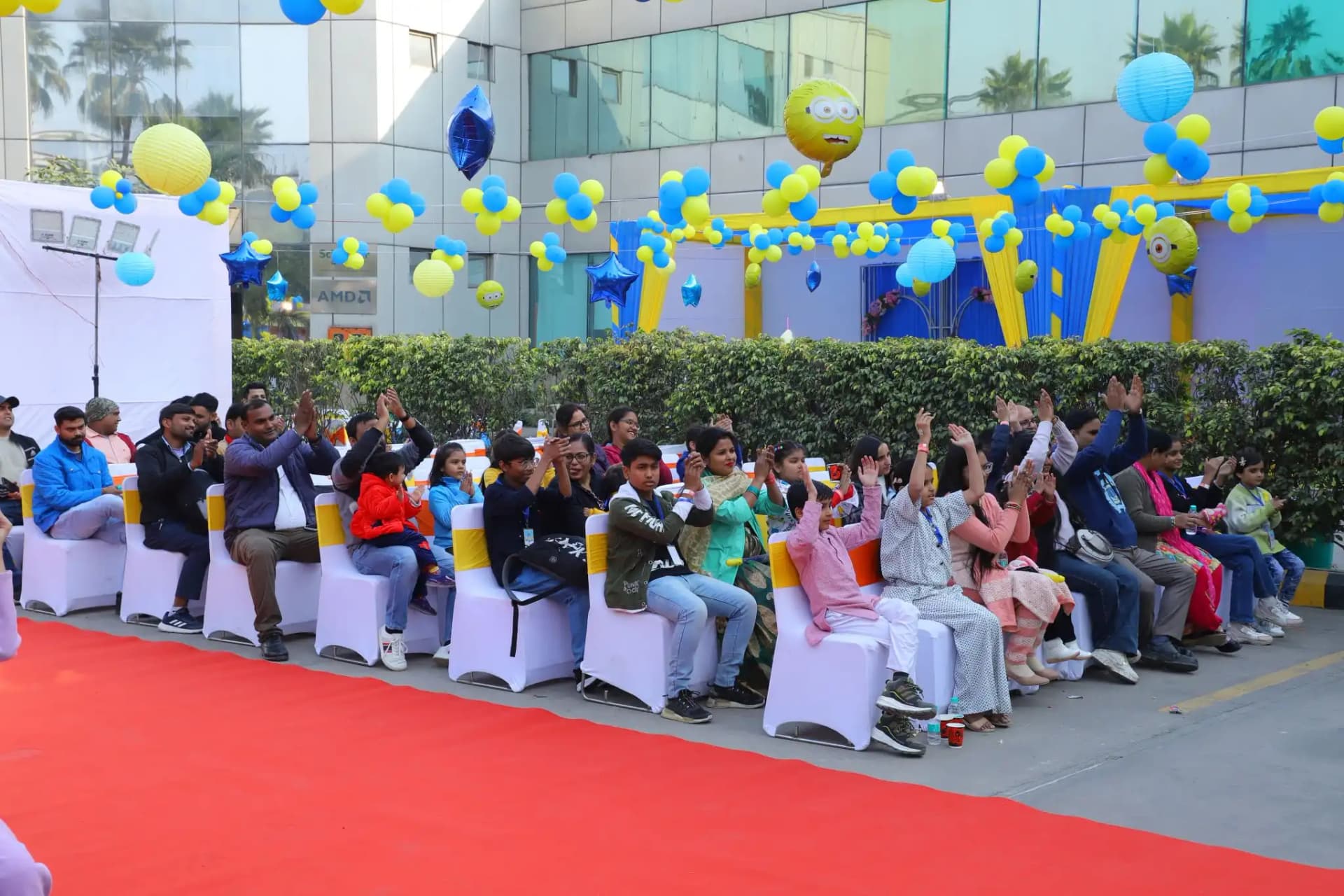 Outside Balloon Decoration