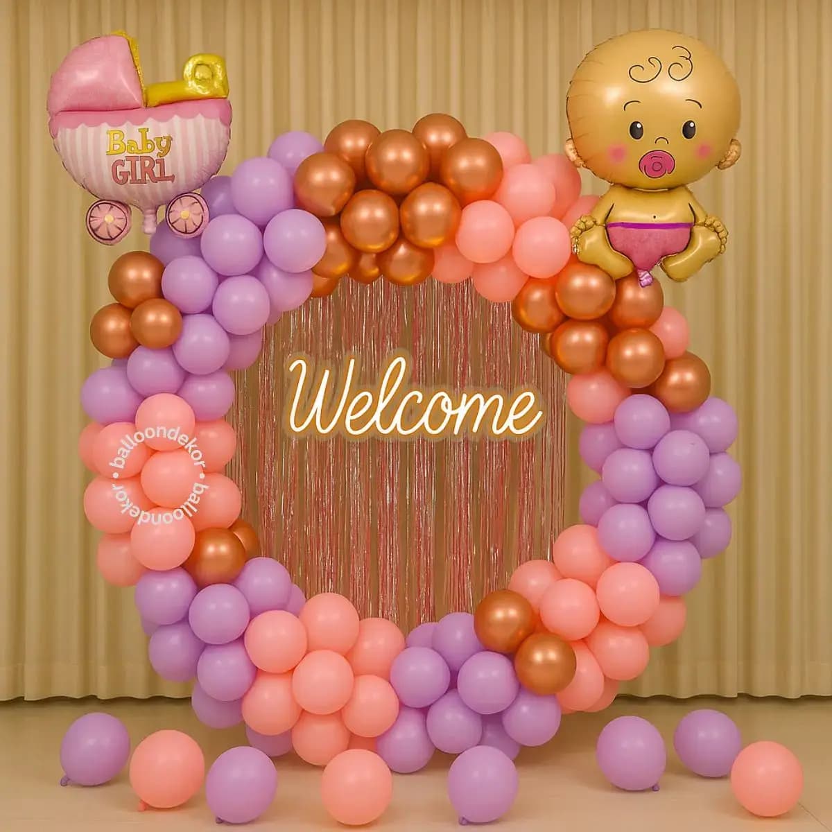 Premium Welcome Backdrop