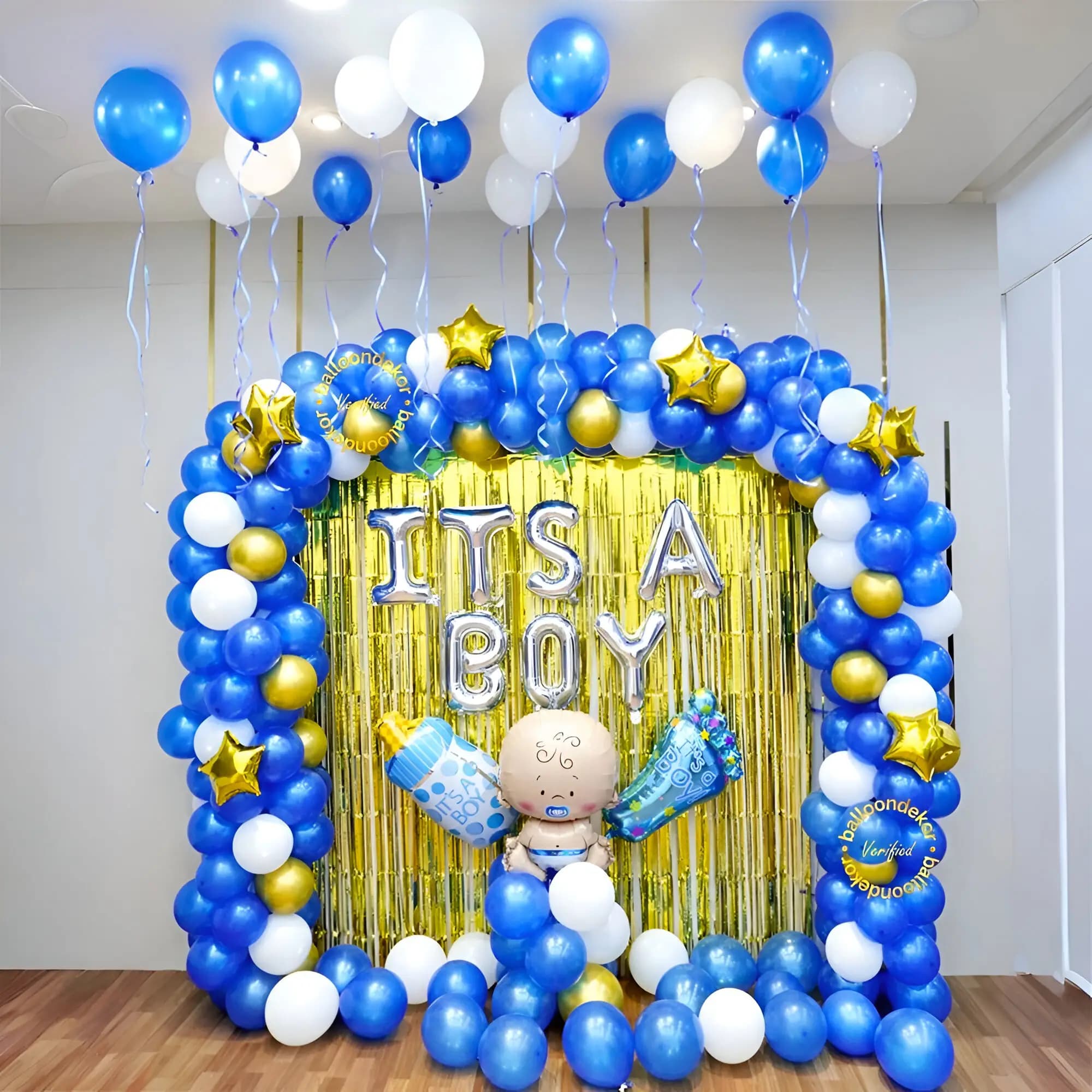Welcome Baby Balloon Arch
