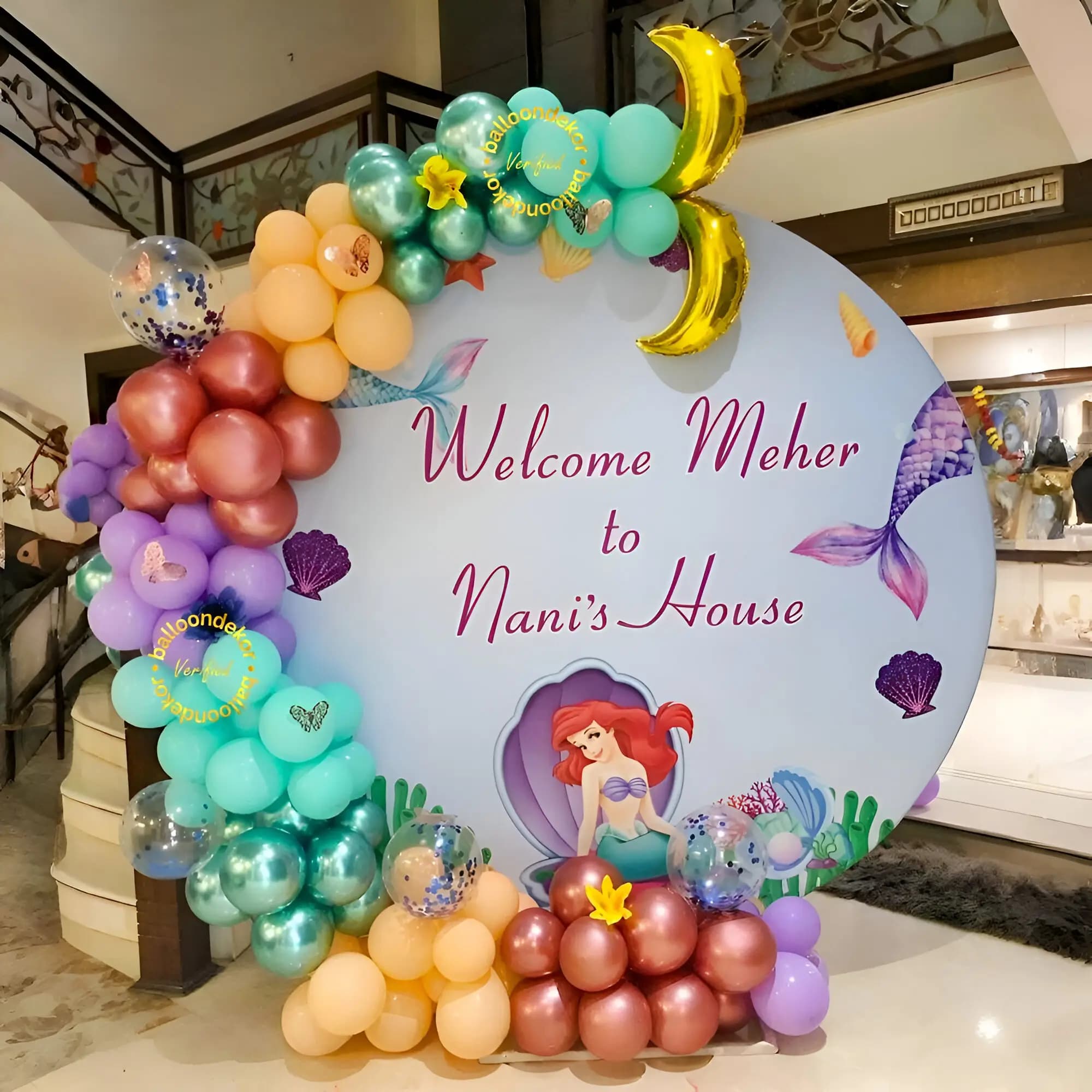 Welcome Baby Girl Ring Surprise